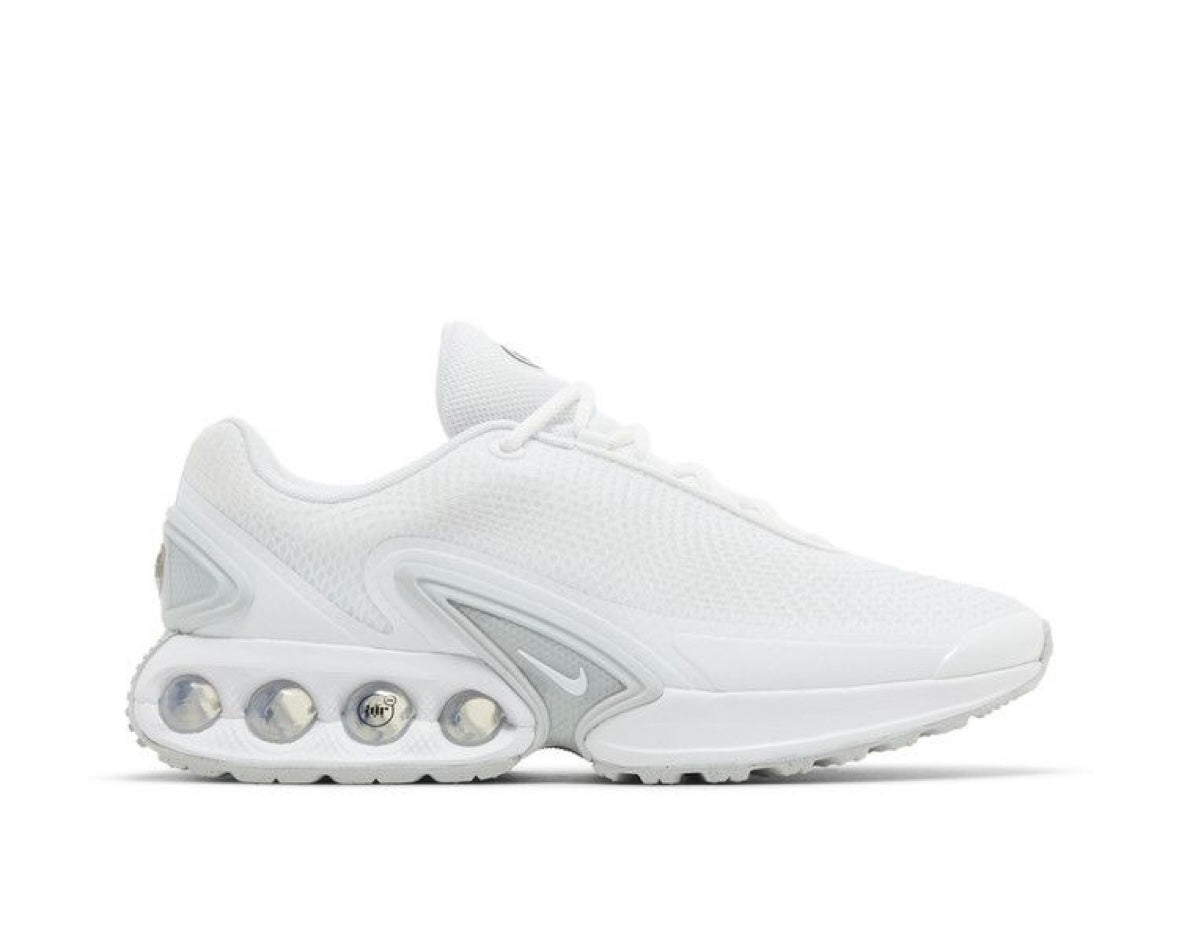 NIKE AIR MAX DN ‘WHITE METALLIC SILVER’