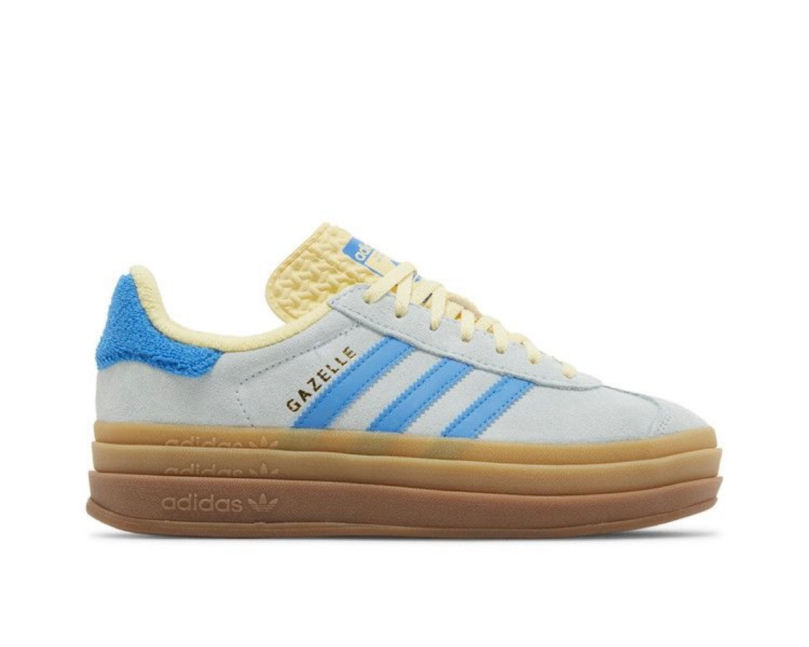 ADIDAS GAZELLE BOLD ‘ALMOST BLUE YELLOW’