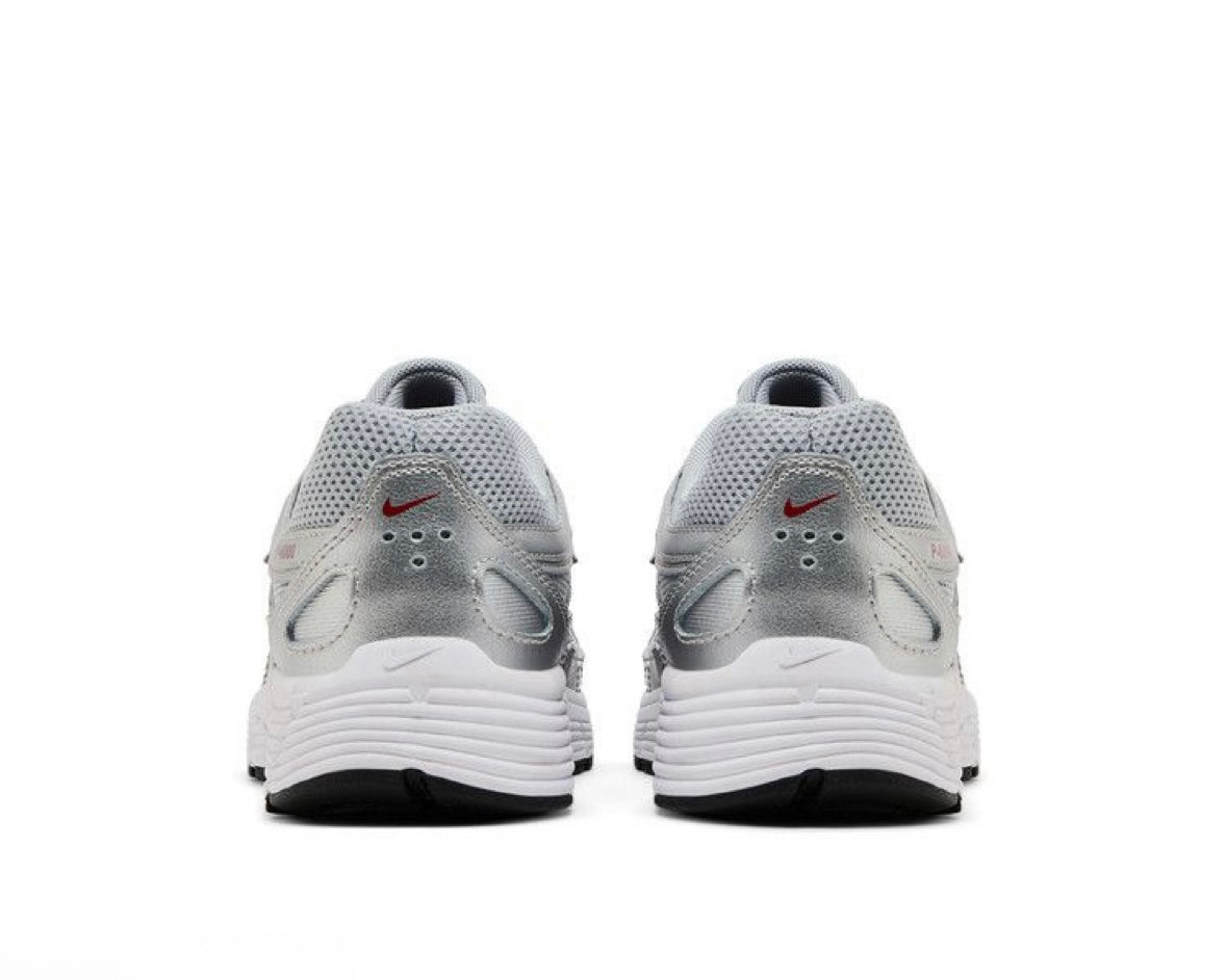 NIKE P-6000 GS ‘METALLIC SILVER GYM RED’