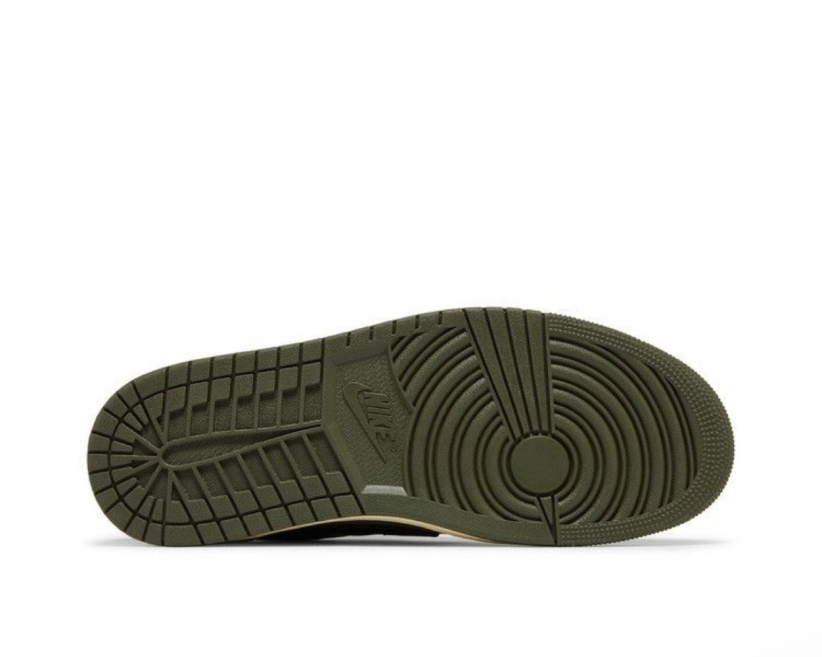 TRAVIS SCOTT X AIR JORDAN 1 RETRO LOW OG SP ‘REVERSE OLIVE / MEDIUM OLIVE