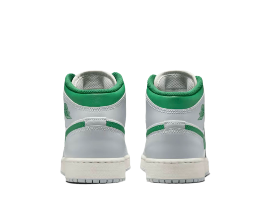 AIR JORDAN 1 MID GS ‘SUMMIT WHITE PINE GREEN’