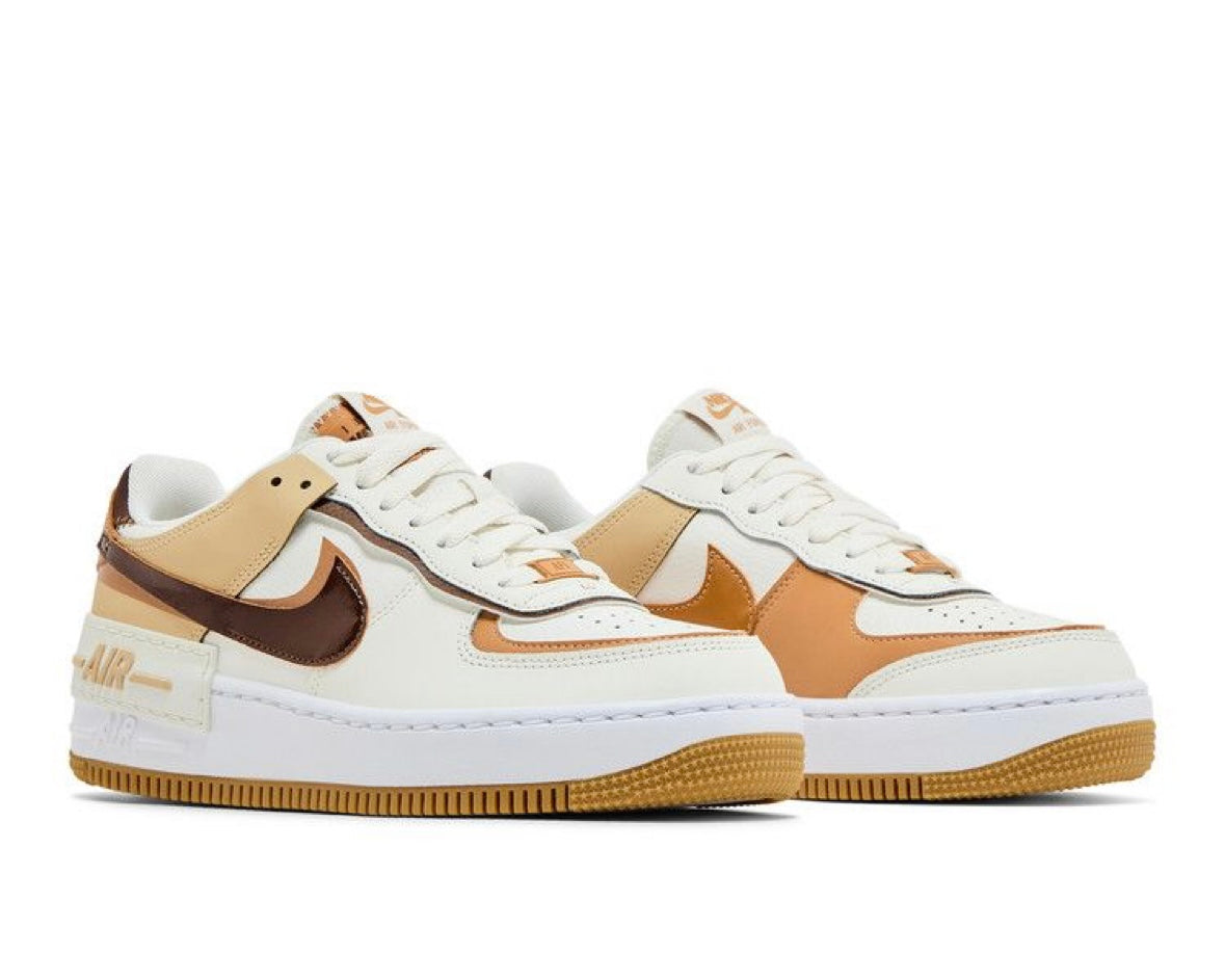 NIKE AIR FORCE 1 SHADOW ‘SAIL FLAX SESAME’