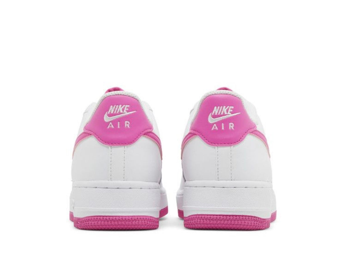 NIKE AIR FORCE 1 ‘WHITE LASER FUCHSIA’