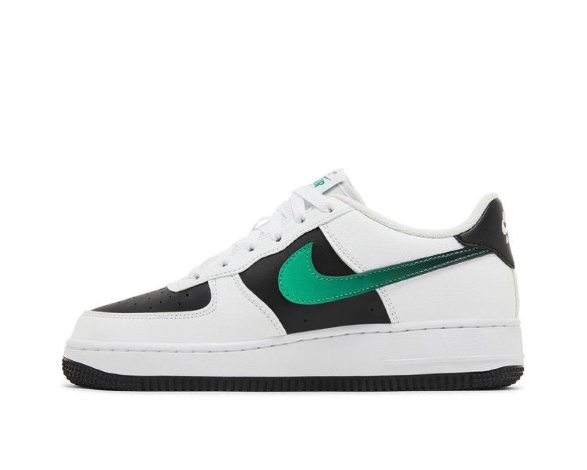 NIKE AIR FORCE 1 LV8 2 GS ‘WHITE BLACK MALACHITE’