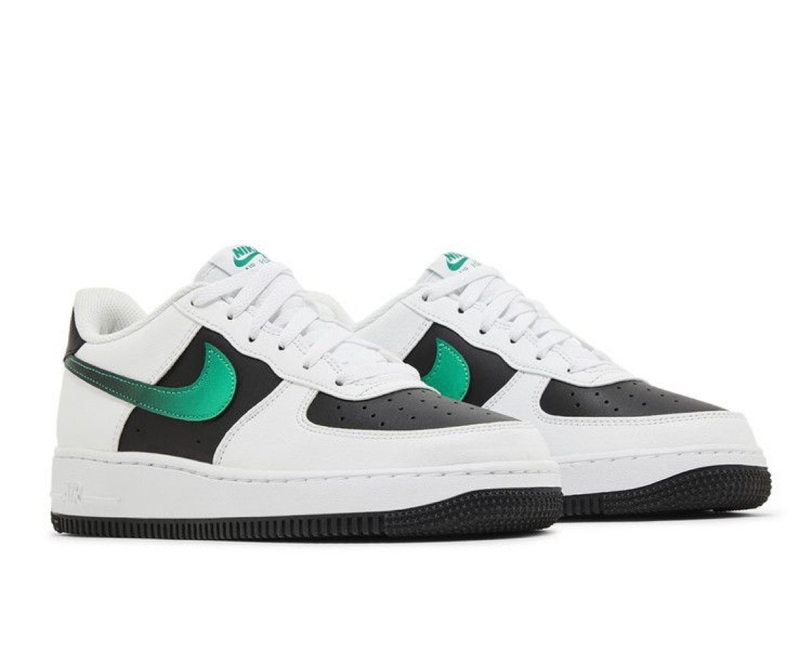 NIKE AIR FORCE 1 LV8 2 GS ‘WHITE BLACK MALACHITE’