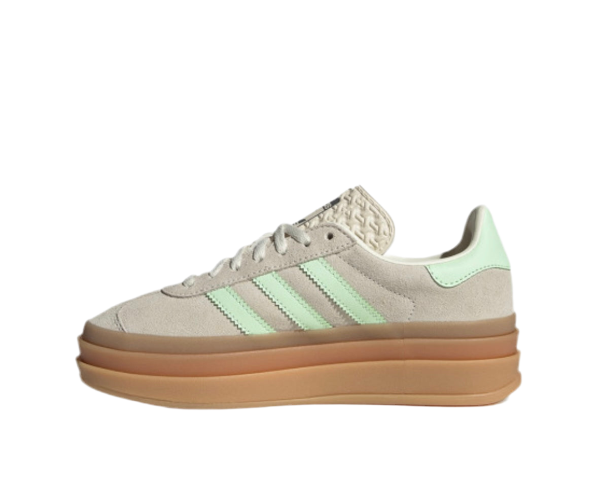 ADIDAS GAZELLE BOLD J ‘CREAM GREEN’