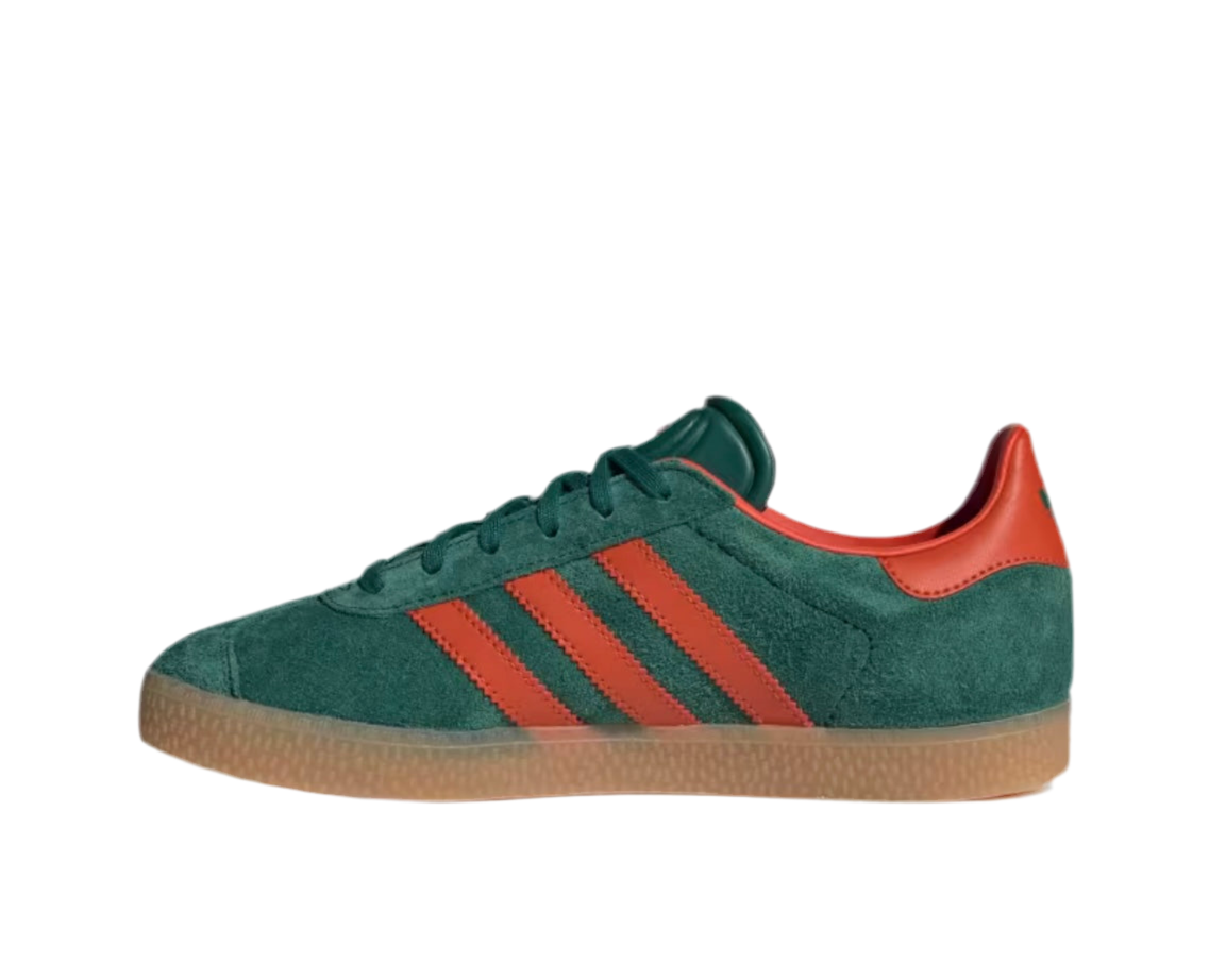 ADIDAS GAZELLE ‘COLLEGIETE GREEN PRELOVED RED’