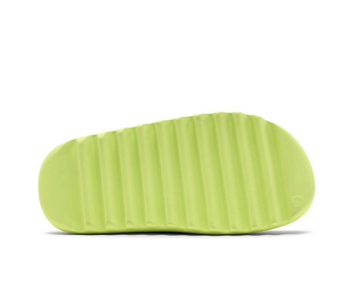 ADIDAS YEEZY SLIDES ‘GLOW GREEN’