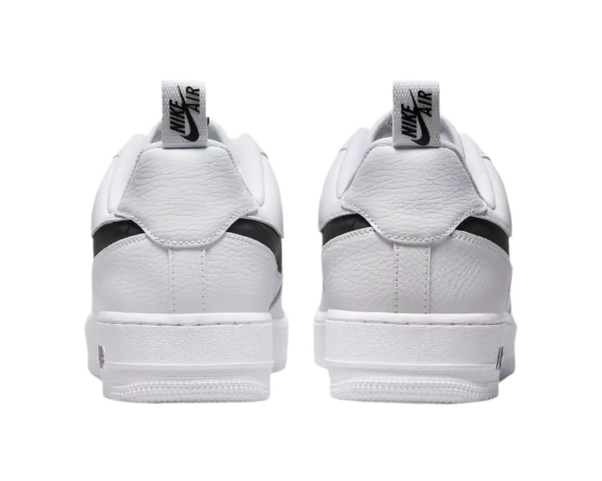 NIKE AIR FORCE 1 LV8 ‘REFLECTIVE SWOOSH - WHITE BLACK’