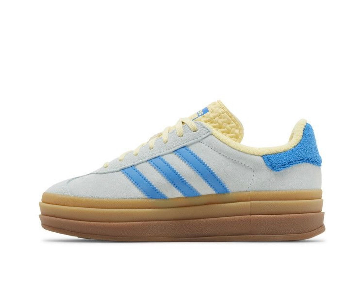 ADIDAS GAZELLE BOLD ‘ALMOST BLUE YELLOW’