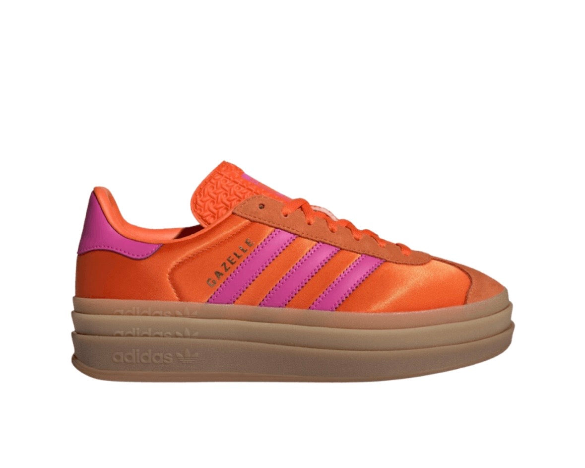 ADIDAS GAZELLE BOLD ‘ORANGE LUCID FUCHSIA SATIN’