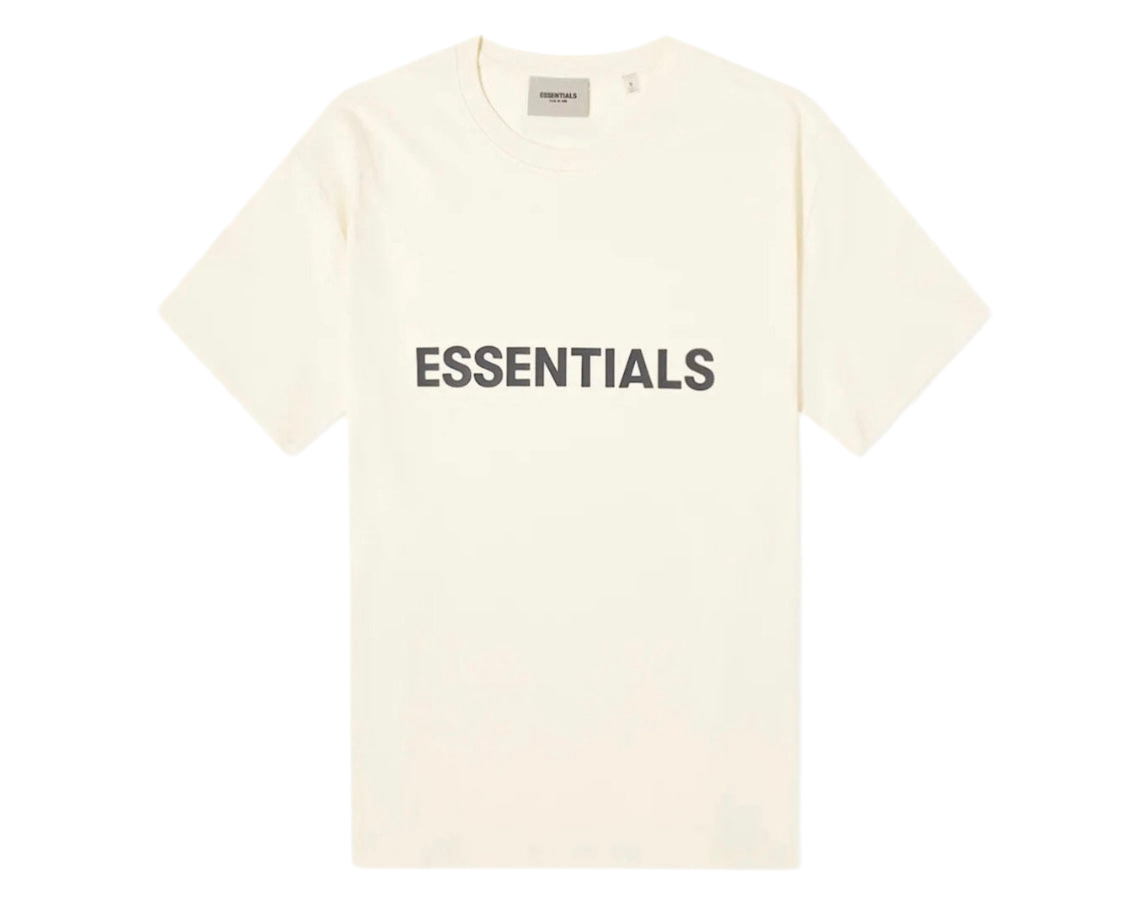 FEAR OF GOD ESSENTIALS BOXY T-SHIRT ‘BUTTER CREAM’ (SS20)