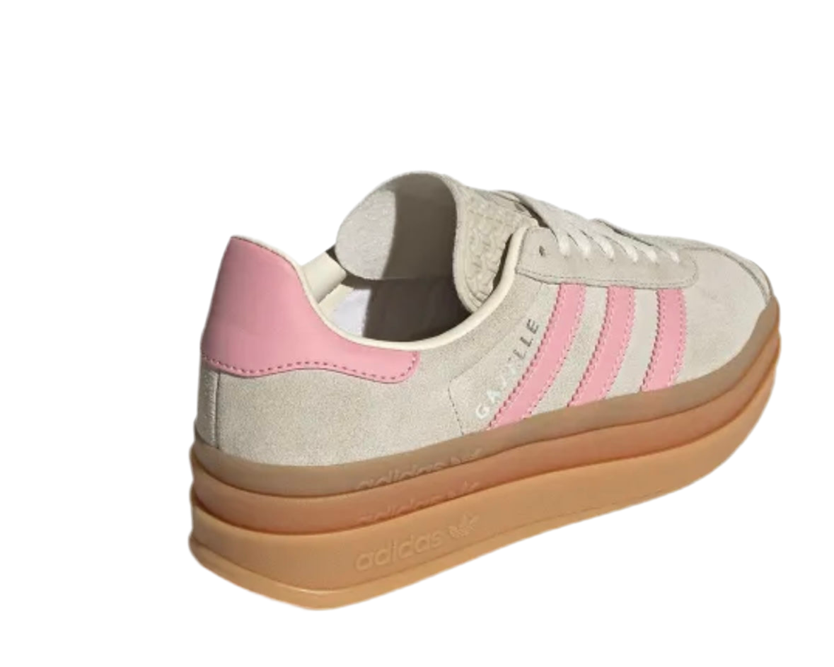 ADIDAS GAZELLE BOLD J ‘BEIGE SEMI PINK SPARK’