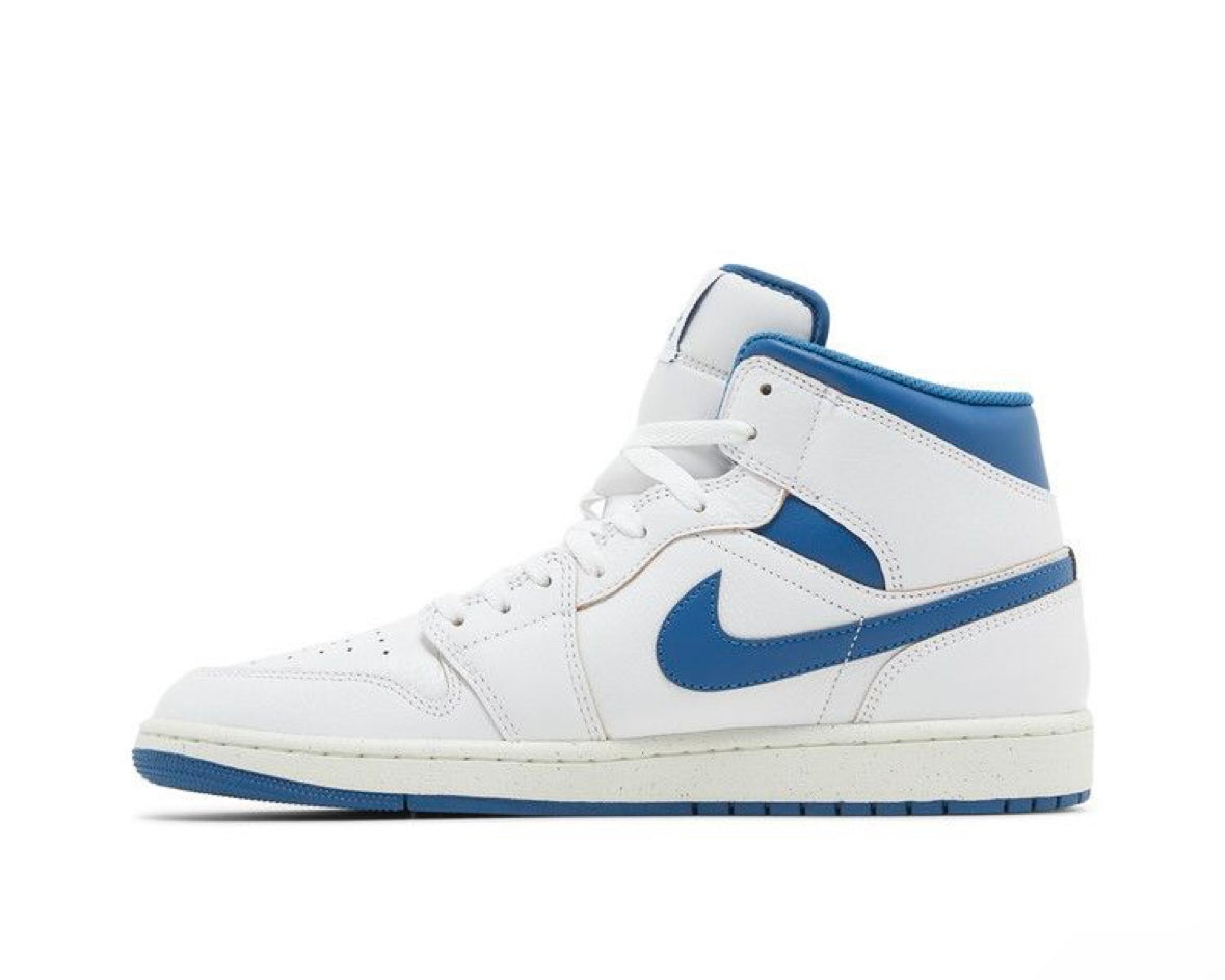AIR JORDAN 1 MID ‘INDUSTRIAL BLUE’