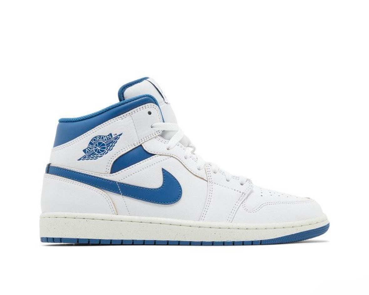 AIR JORDAN 1 MID ‘INDUSTRIAL BLUE’