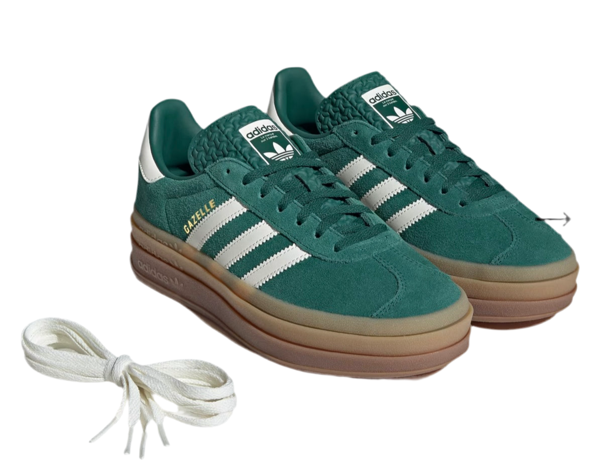 ADIDAS GAZELLE BOLD ‘COLLEGIETE GREEN’