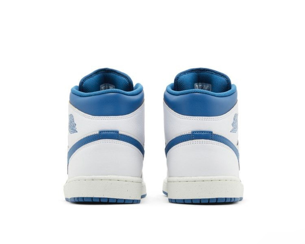 AIR JORDAN 1 MID ‘INDUSTRIAL BLUE’