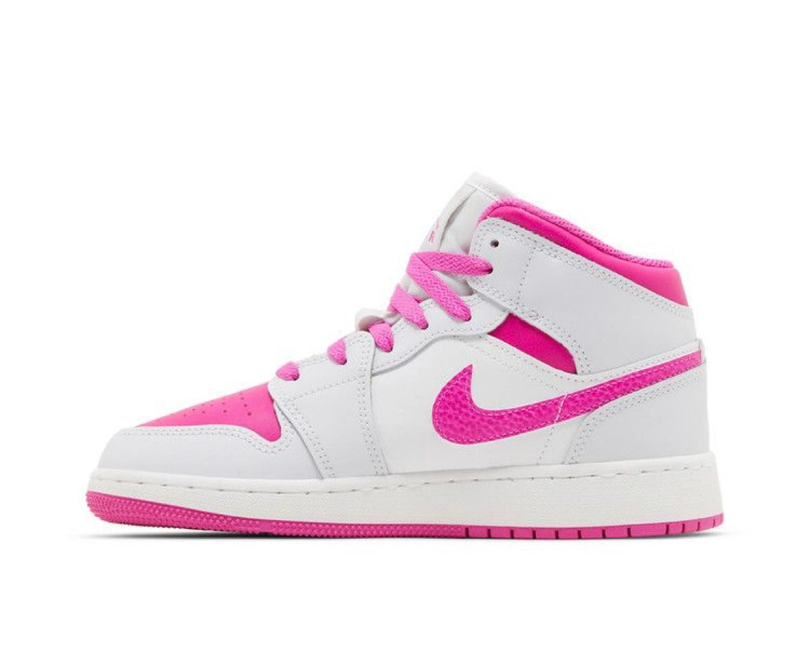 AIR JORDAN 1 MID GS ‘FIRE PINK’