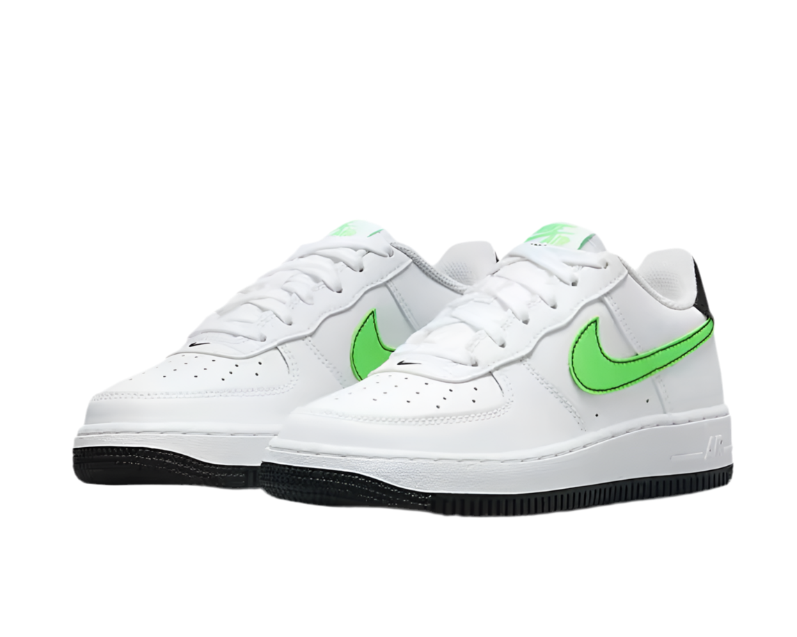 NIKE AIR FORCE 1 GS ‘WHITE GREEN STRIKE’