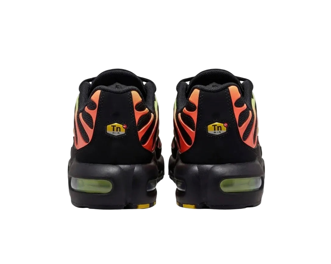 NIKE AIR MAX PLUS TN GS ‘BLACK ORANGE YELLOW’