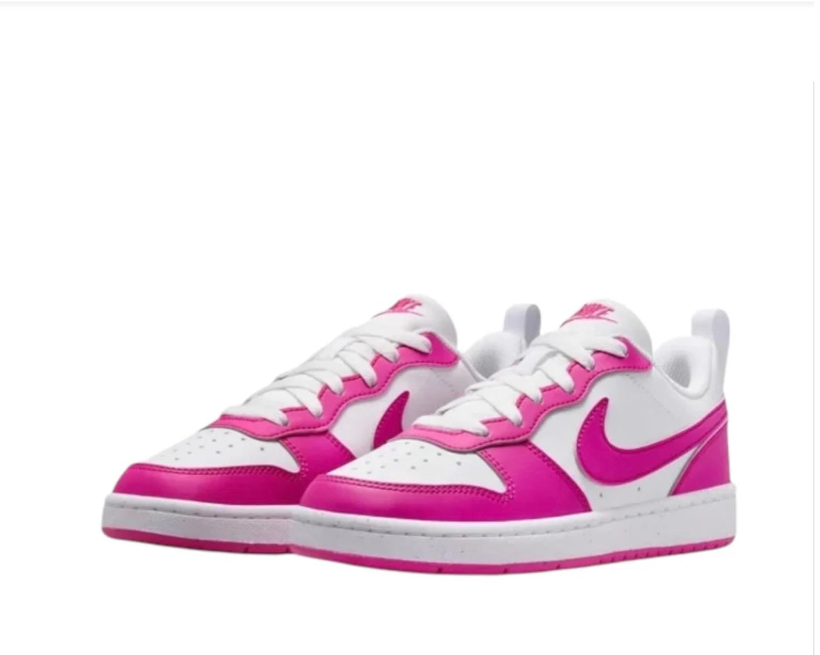 NIKE COURT BOROUGH LOW RECRAFT ‘LASER FUCHSIA’