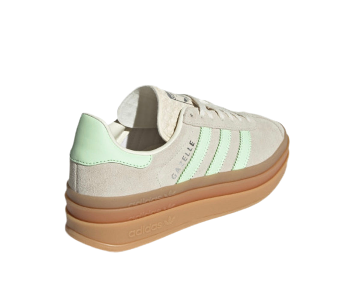 ADIDAS GAZELLE BOLD J ‘CREAM GREEN’