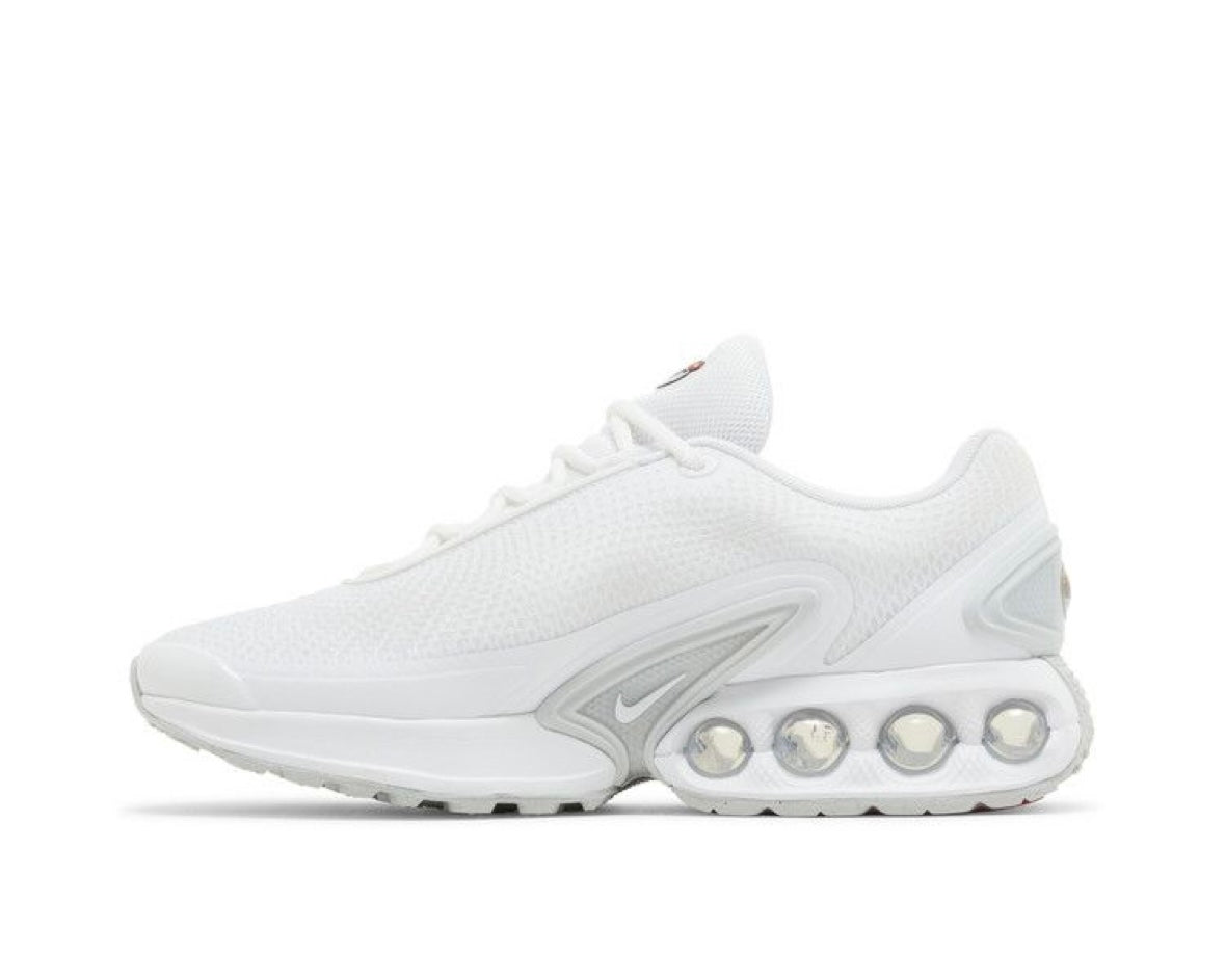NIKE AIR MAX DN ‘WHITE METALLIC SILVER’