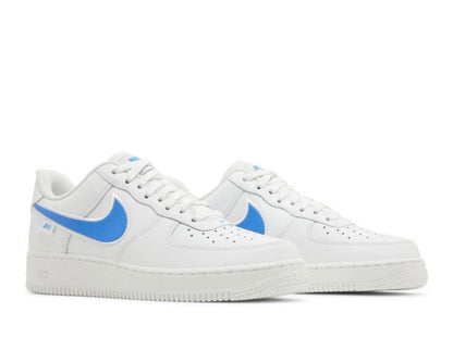 NIKE AIR FORCE 1 ‘07 ‘BLUE LABEL - WHITE PHOTO BLUE’