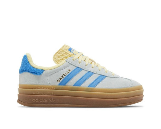 ADIDAS GAZELLE BOLD ‘ALMOST BLUE YELLOW’