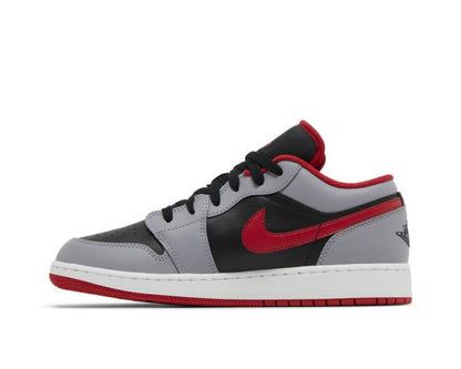 AIR JORDAN 1 LOW GS ‘CEMENT FIRE RED’