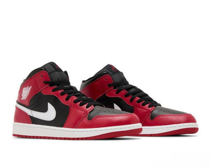AIR JORDAN 1 MID ‘GYM RED BLACK WHITE’