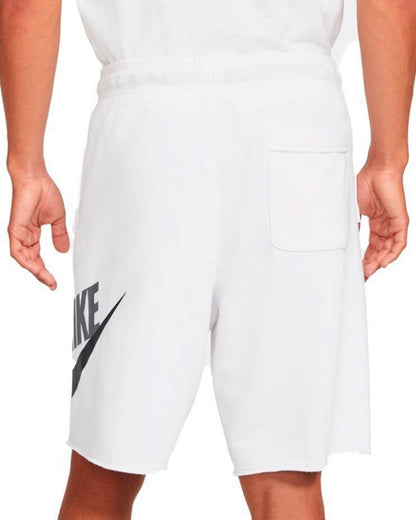 NIKE SPORTSWEAR ALUMNI SHORTS ‘WHITE BLACK’