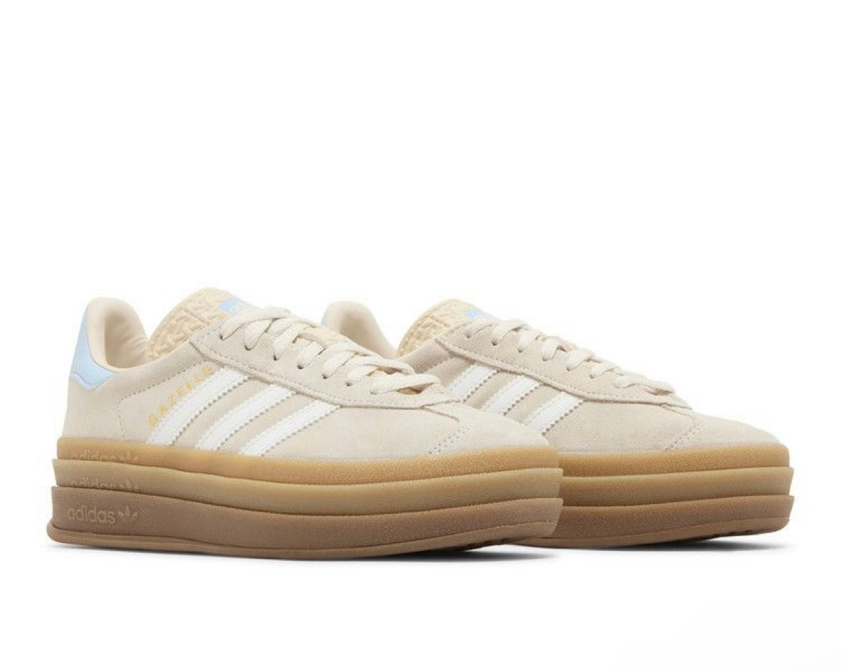 ADIDAS GAZELLE BOLD J ‘WONDER WHITE’