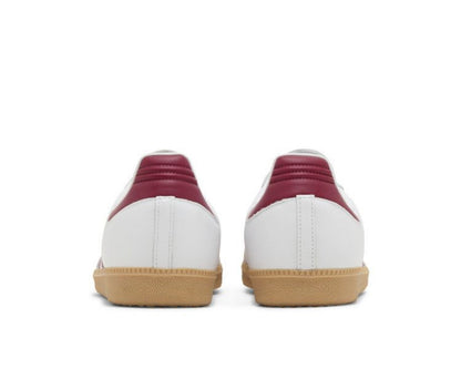 ADIDAS SAMBA OG ‘WHITE BURGUNDY GUM’