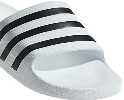 ADIDAS ADILETTE AQUA SLIDES ‘CLOUD WHITE’