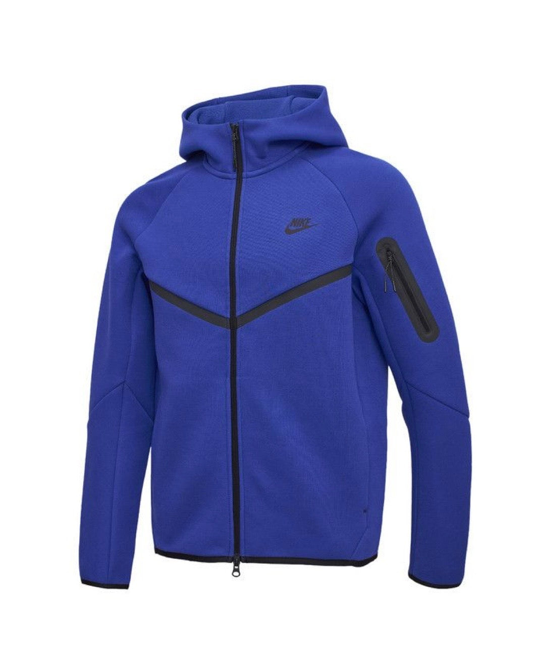 NIKE TECH FLEECE FULL-ZIP UP HOODIE ‘DEEP NIGHT/BLACK’