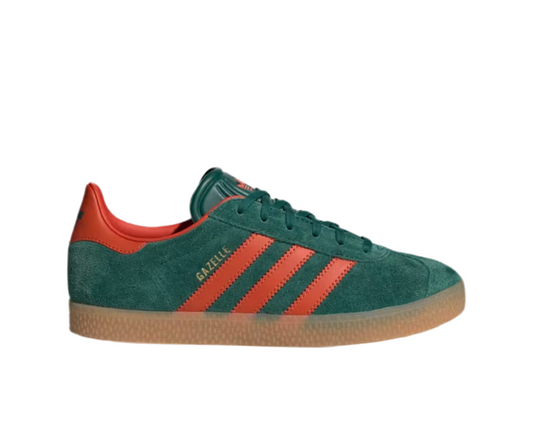 ADIDAS GAZELLE ‘COLLEGIETE GREEN PRELOVED RED’