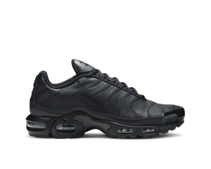 NIKE AIR MAX PLUS TN LEATHER ‘TRIPLE BLACK’