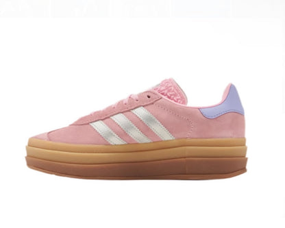 ADIDAS GAZELLE BOLD J ‘TRUE PINK SILVER’