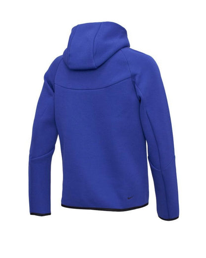 NIKE TECH FLEECE FULL-ZIP UP HOODIE ‘DEEP NIGHT/BLACK’