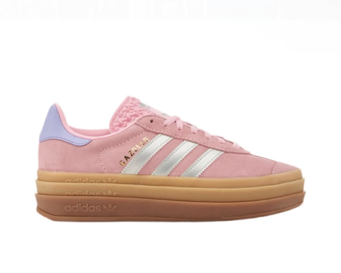 ADIDAS GAZELLE BOLD J ‘TRUE PINK SILVER’