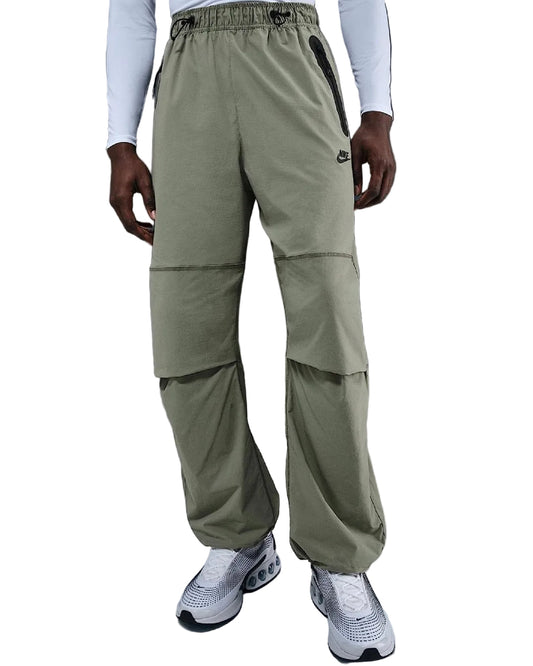 NIKE TECH WOVEN JOGGERS ‘LIGHT ARMY’