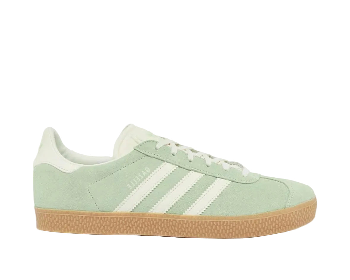 ADIDAS GAZELLE ‘LIGHT GREEN WONDER WHITE’