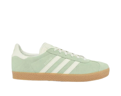 ADIDAS GAZELLE ‘LIGHT GREEN WONDER WHITE’