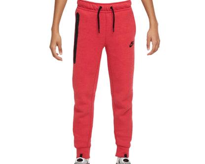 NIKE SPORTSWEAR TECH FLEECE JOGGERS ‘LIGHT UNIVERSITY RED’