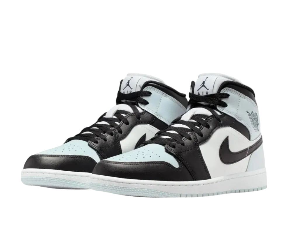 AIR JORDAN 1 MID ‘BLACK SQUADRON BLUE’