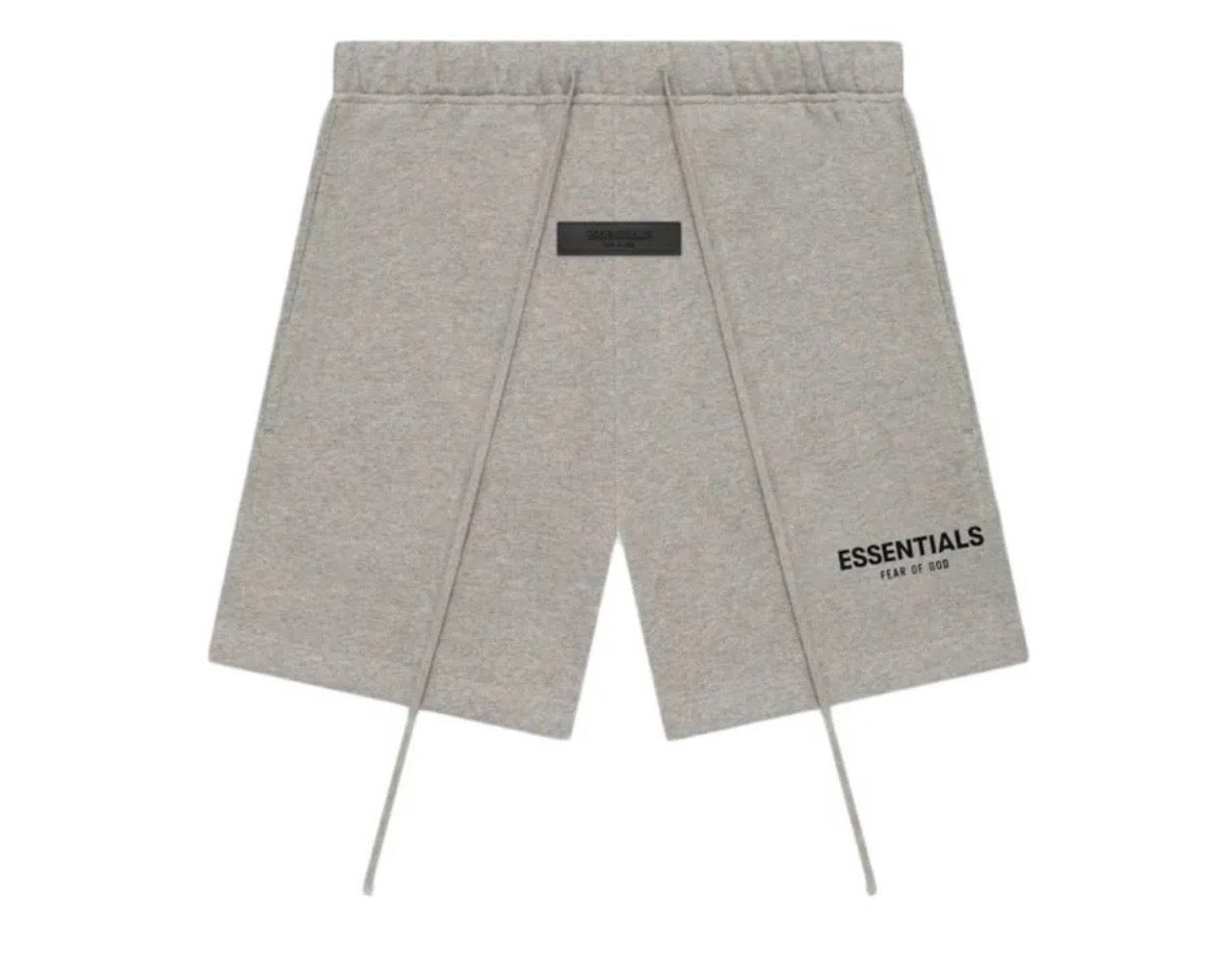 FEAR OF GOD ESSENTIALS SWEATSHORT (SS22) ‘DARK OATMEAL’