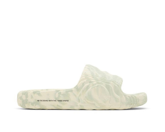 ADIDAS ADILETTE 22 ‘CREAM WHITE LINEN GREEN’