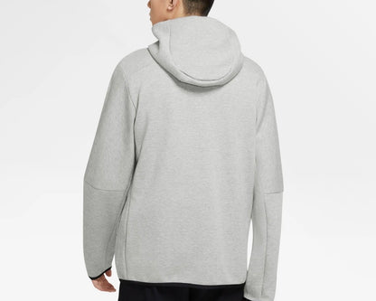 NIKE TECH FLEECE FULL ZIP-UP HOODIE ‘DARK GREY HEATHER’