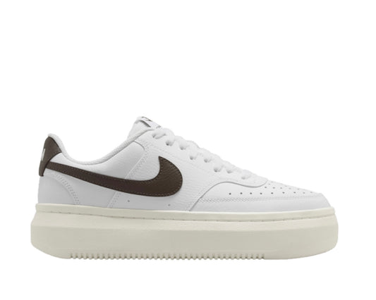 NIKE COURT VISION ALTA ‘WHITE BAROQUE BROWN’